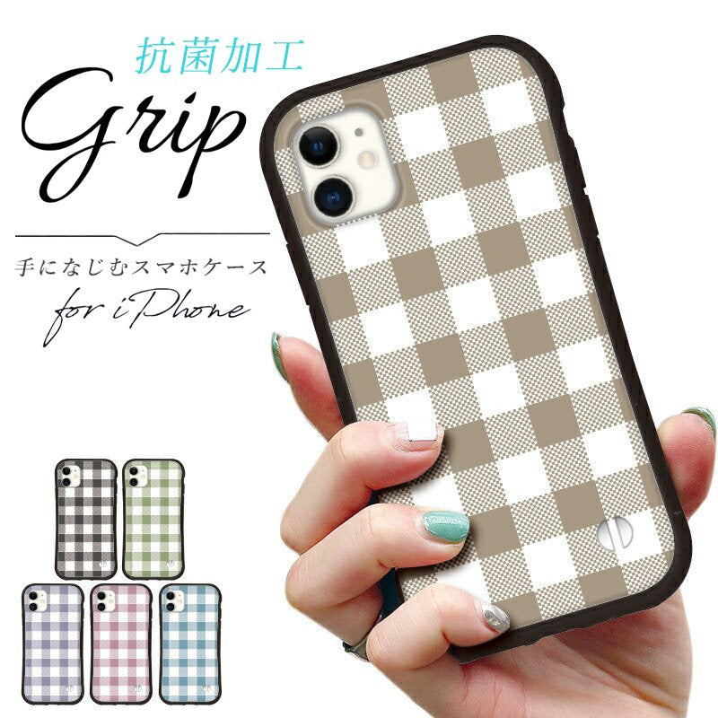 抗菌加工 日本製 グリップケース iphone 韓国 iPhone13 Pro mini 12 iPhone 11 pro XR X XS 8 7 se 第2世代 スマホケース アイフォン スマホカバー