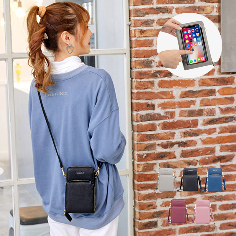 スマホショルダー バッグ お財布ショルダー ポシェット 大容量 ショルダーPUレザー バッグ 斜め掛け ポーチ スマホポーチ カバー おしゃれ 流行り 韓国風