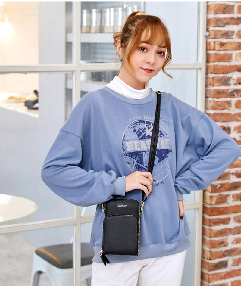 スマホショルダー バッグ お財布ショルダー ポシェット 大容量 ショルダーPUレザー バッグ 斜め掛け ポーチ スマホポーチ カバー おしゃれ 流行り 韓国風