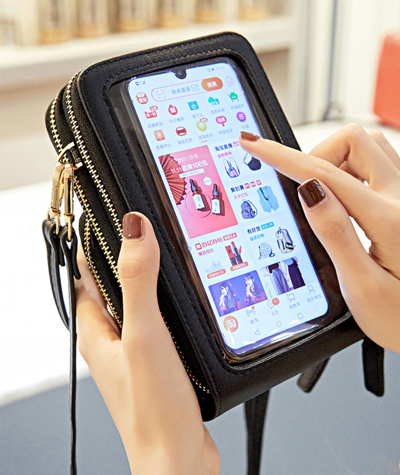 スマホショルダー バッグ お財布ショルダー ポシェット 大容量 ショルダーPUレザー バッグ 斜め掛け ポーチ スマホポーチ カバー おしゃれ 流行り 韓国風
